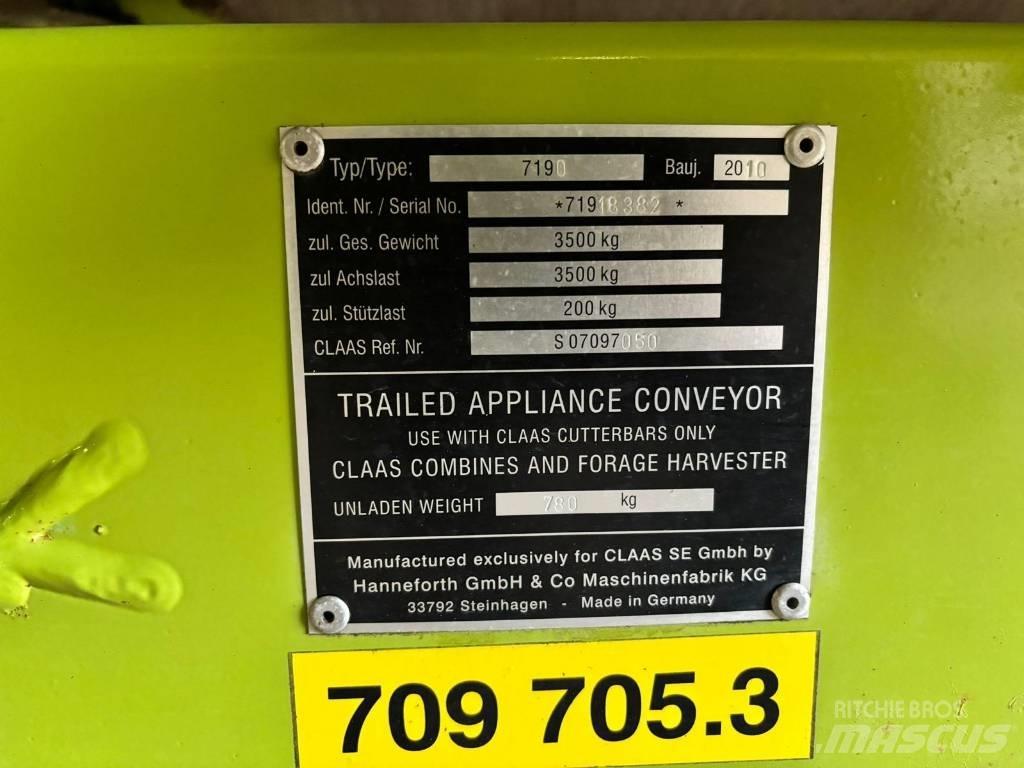 CLAAS CONVIO 930 콤바인 수확기 부속품