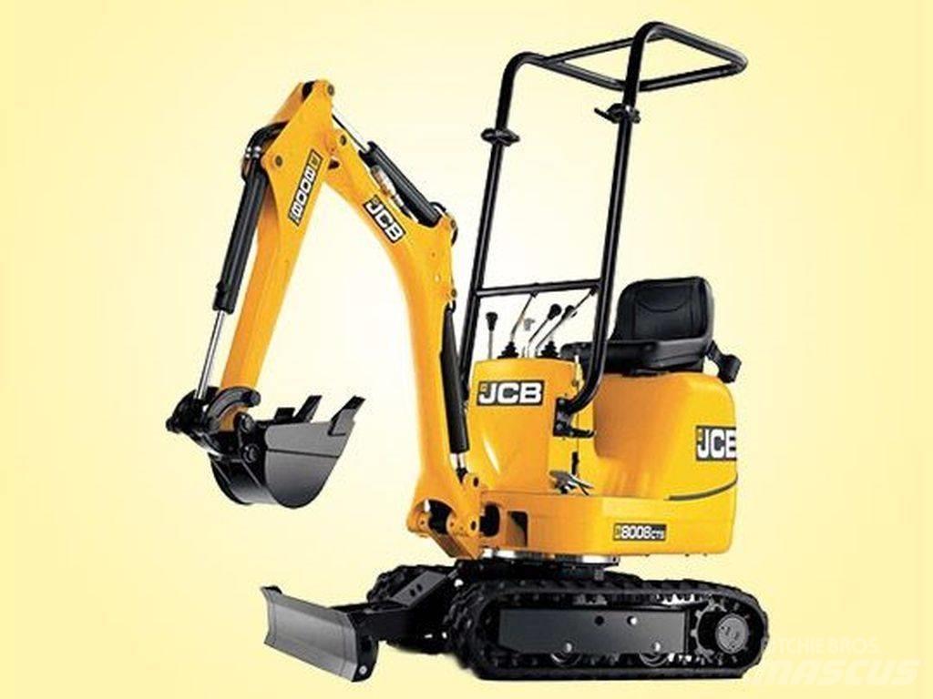 JCB 8008 CTS 소형 굴삭기 7톤 미만