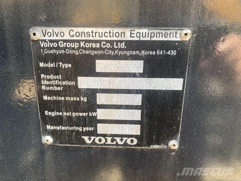 Volvo EC 290 B LC 대형 굴삭기 29톤 이상