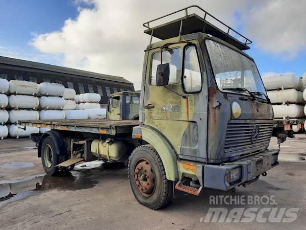 Mercedes-Benz 1213 플랫베드/드롭사이드 트럭