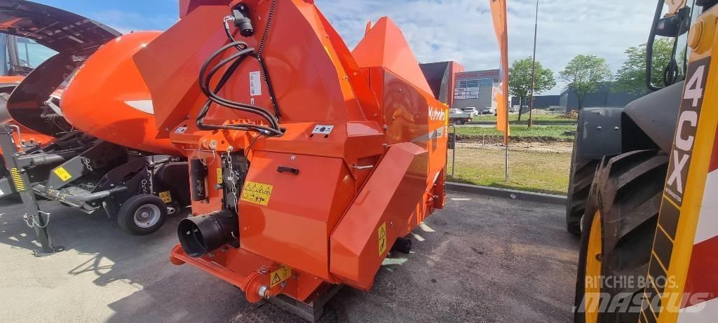 Kubota BC 1200 베일 분쇄기, 절단기 및 언롤러