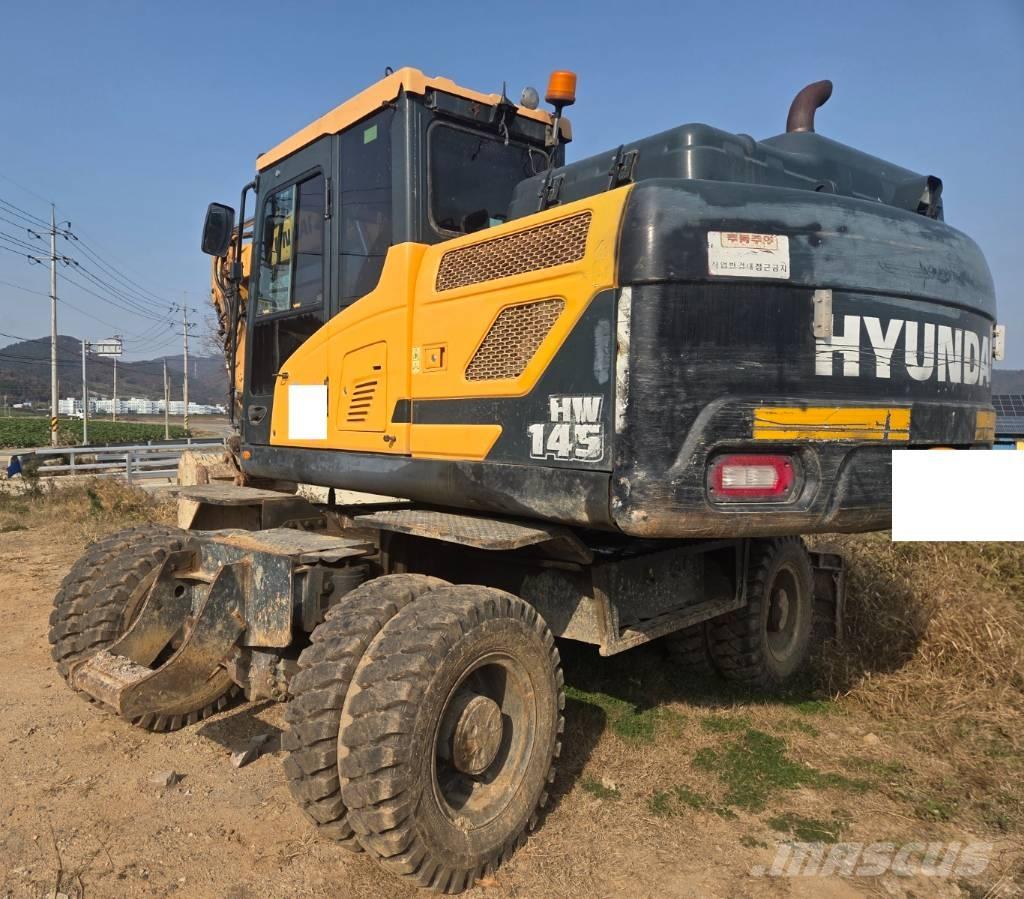 Hyundai HW 145  휠 굴삭기
