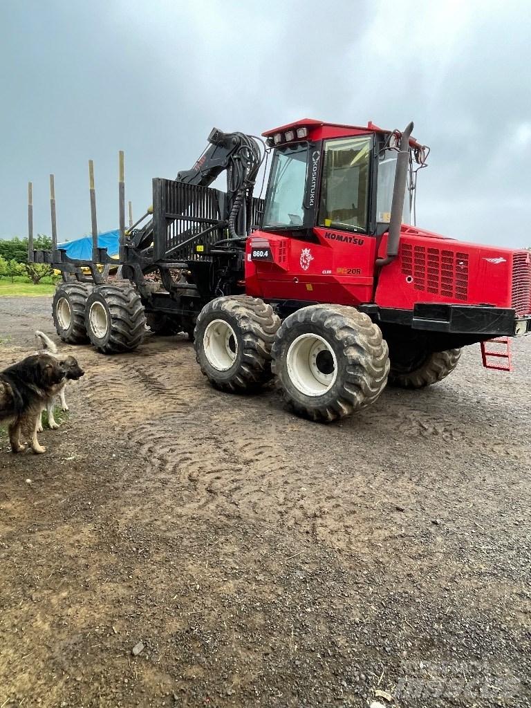 Komatsu 860.4 원목 포워더
