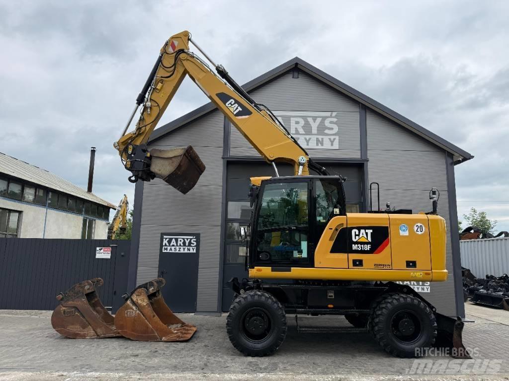 CAT M316F  휠 굴삭기