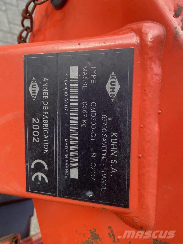 Kuhn GMD 700 G II 제초기