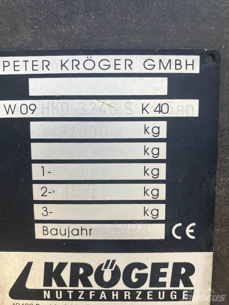 Kröger HKD 402 티퍼 트레일러
