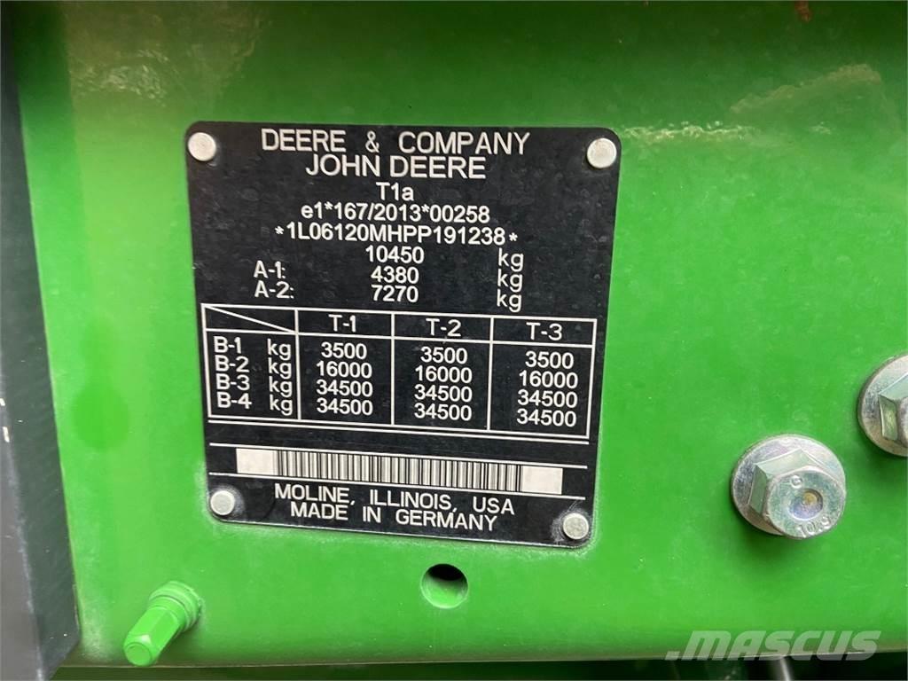 John Deere 6120M 트랙터