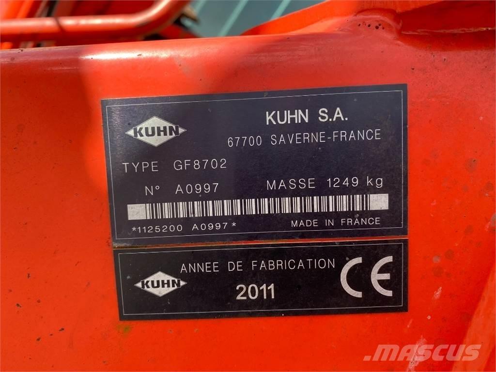 Kuhn GF 8702 갈퀴 및 테더