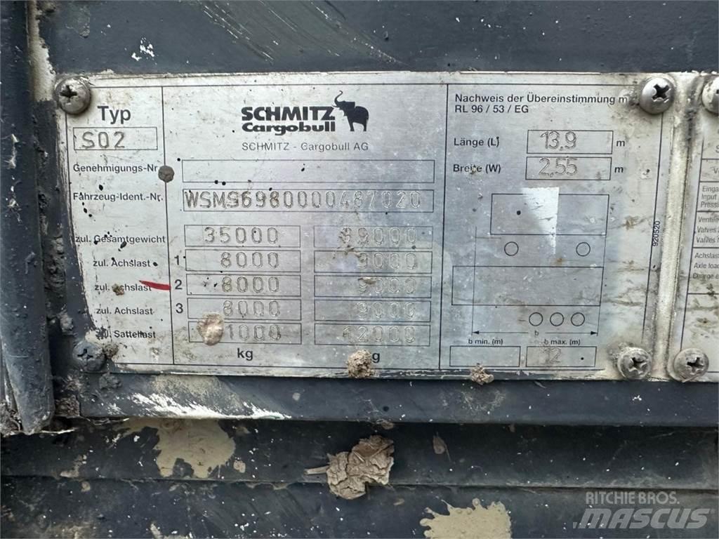Schmitz S02 대형곤포 트레일러
