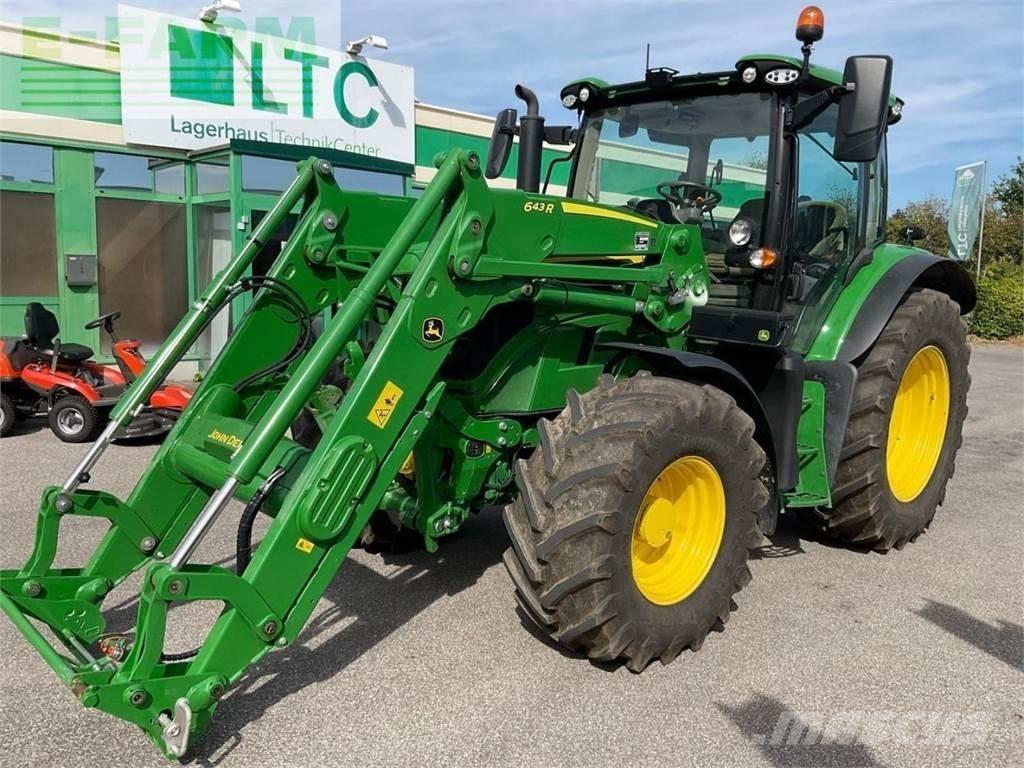 John Deere 6R 120 트랙터