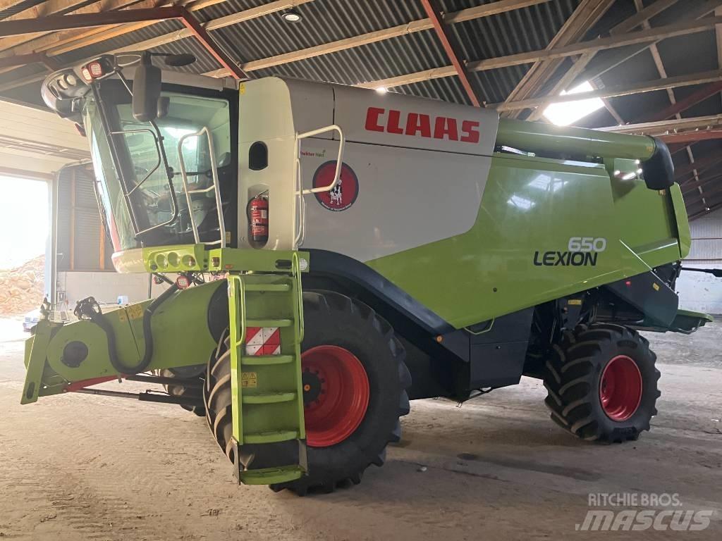 CLAAS LEXION 650 콤바인 수확기