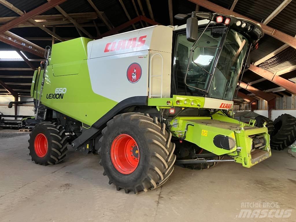 CLAAS LEXION 650 콤바인 수확기
