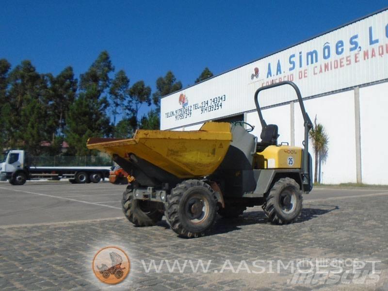 Wacker Neuson 4001 건설현장 덤프트럭
