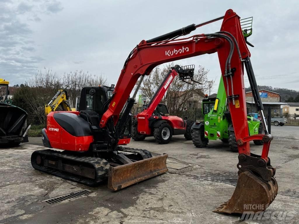 Kubota KX 080-4 중형굴삭기 7톤-28톤