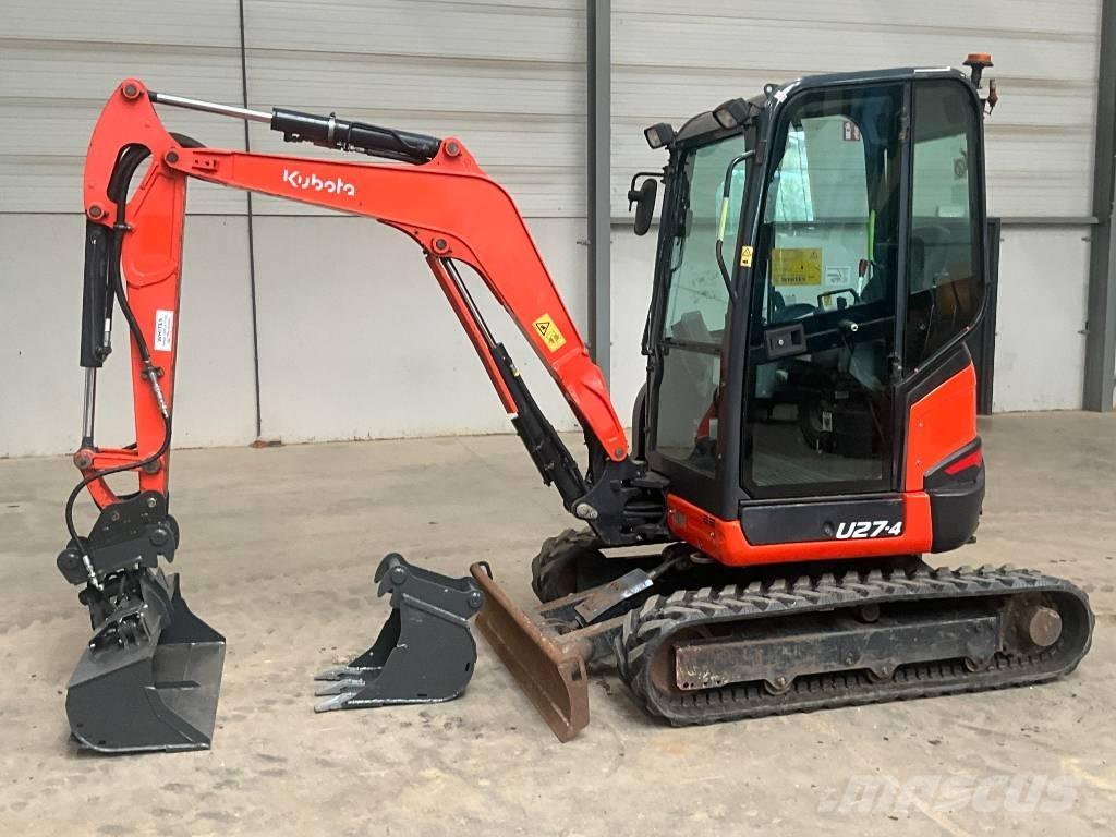 Kubota U 27-4 소형 굴삭기 7톤 미만
