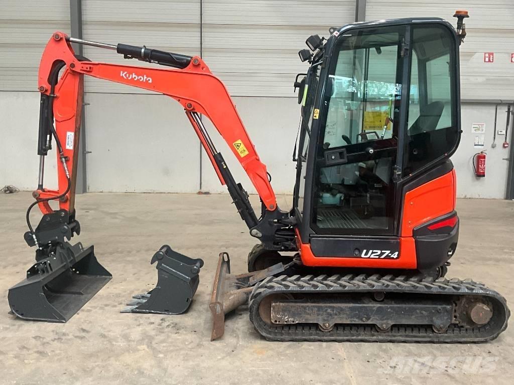 Kubota U 27-4 소형 굴삭기 7톤 미만