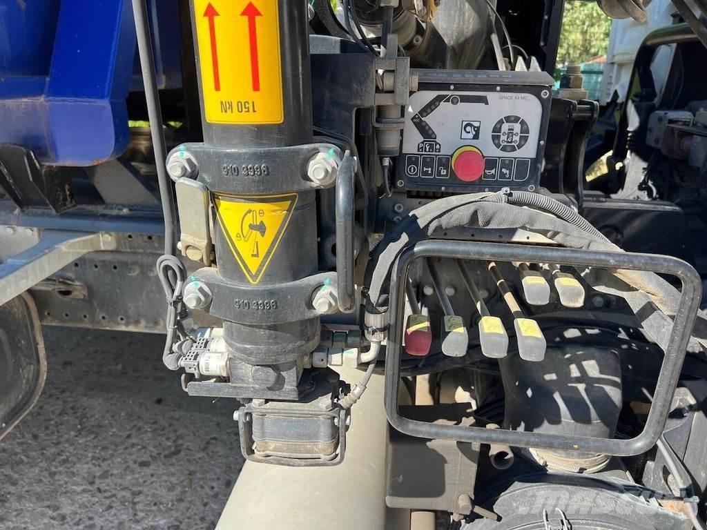 MAN TGM 15.250 훅 리프트 트럭