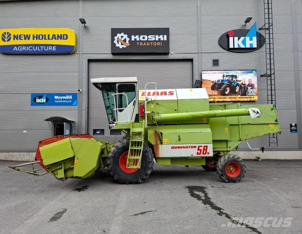 CLAAS Dominator 58 S 콤바인 수확기