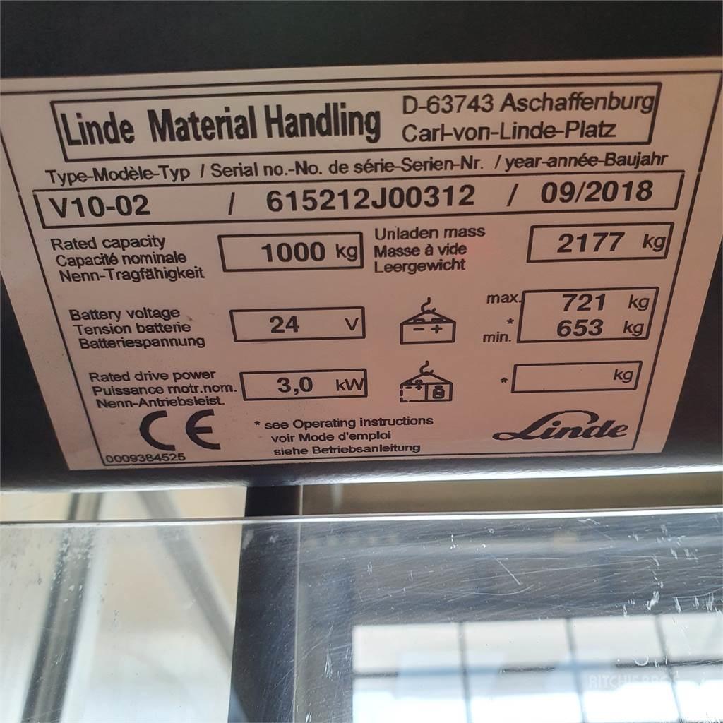 Linde V10 미디엄 리프트 오더 피커