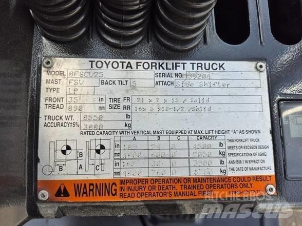 Toyota 8 FGCU 25 그 외 지게차