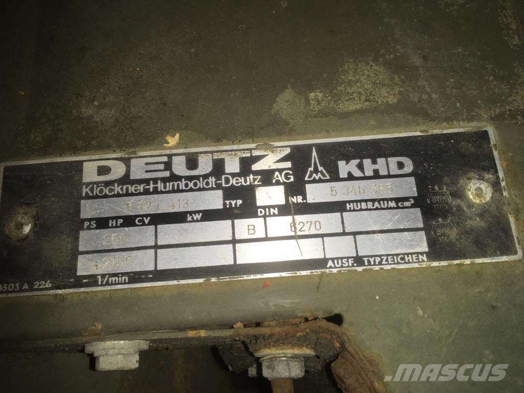 Deutz F12L413 USED 건설 장비 - 기타