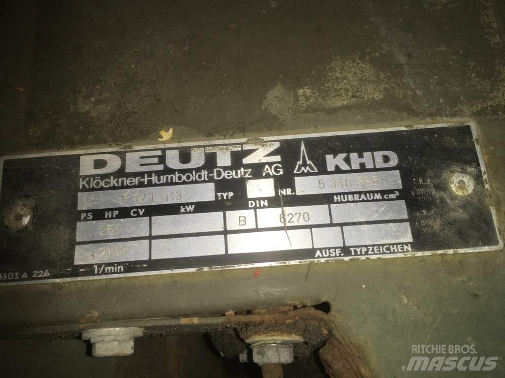 Deutz F12L413 USED 건설 장비 - 기타