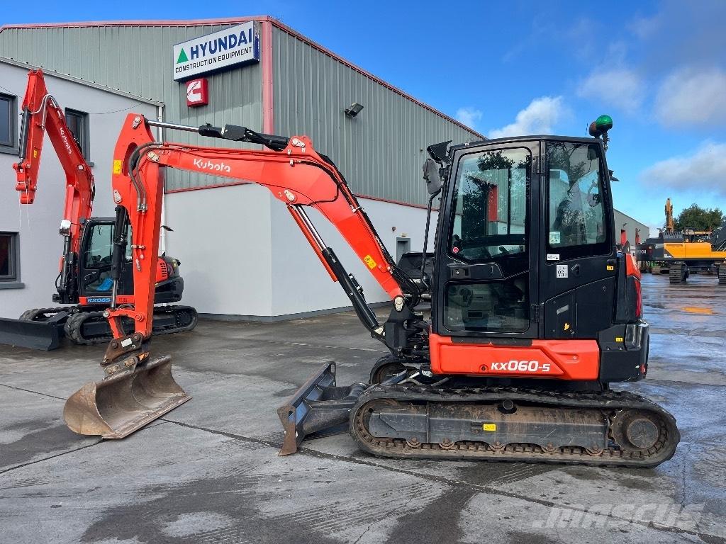 Kubota KX 060-5 소형 굴삭기 7톤 미만