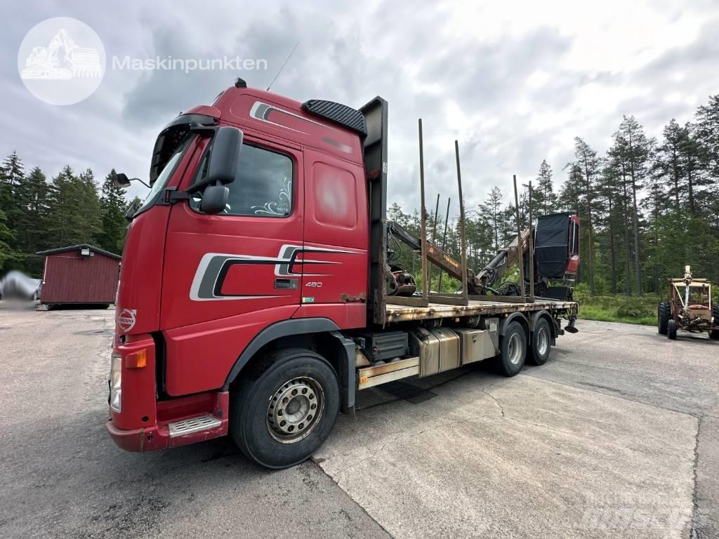 Volvo FH 480 목재 트럭