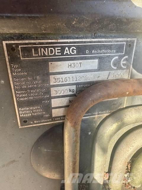 Linde H 30 T LPG 지게차
