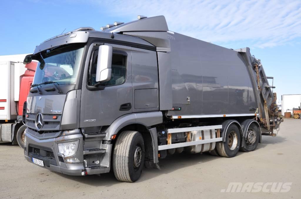Mercedes-Benz 2535 폐기물 수거 트럭