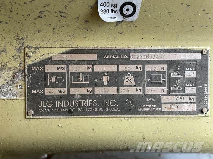 JLG 1230ES 가위형 리프트