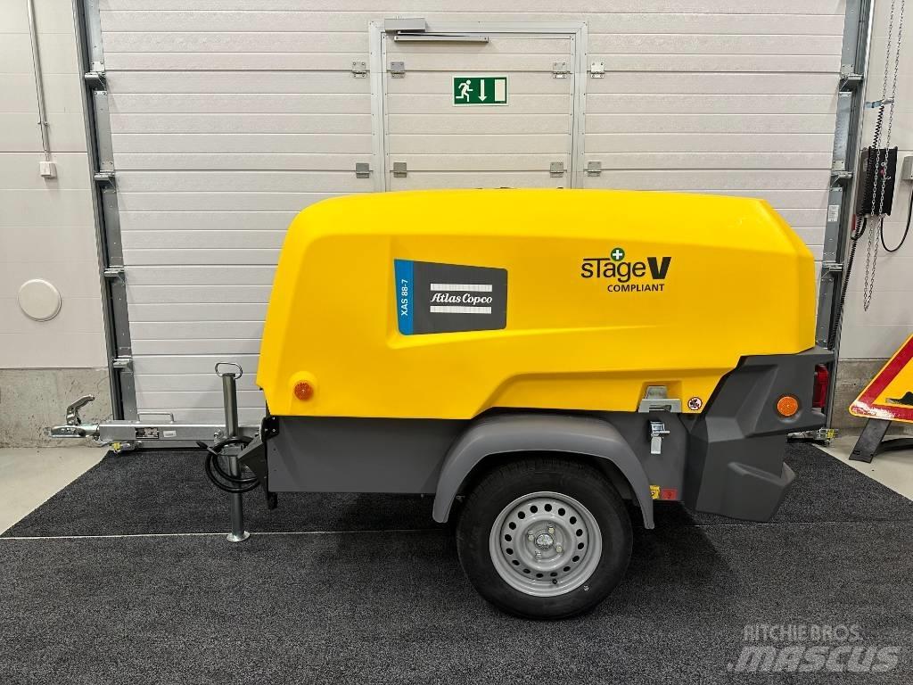 Atlas Copco XAS 88 콤푸레샤