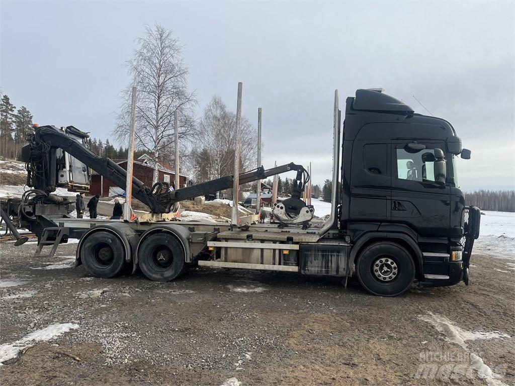 Scania R 580 목재 트럭