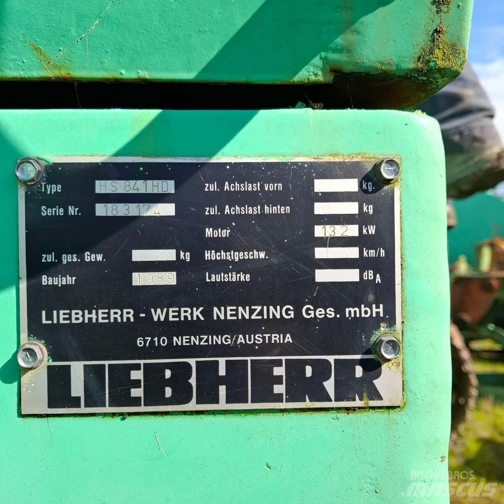 Liebherr HS 841 트랙 크레인