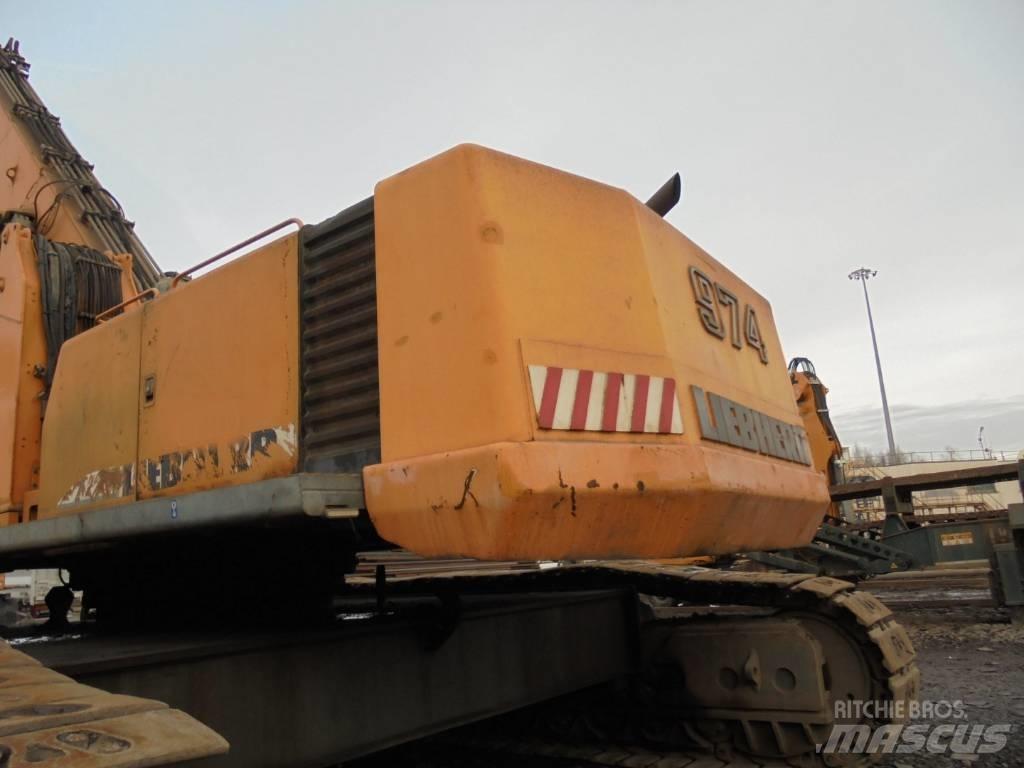 Liebherr R974 B SEW 폐기물/산업 처리기