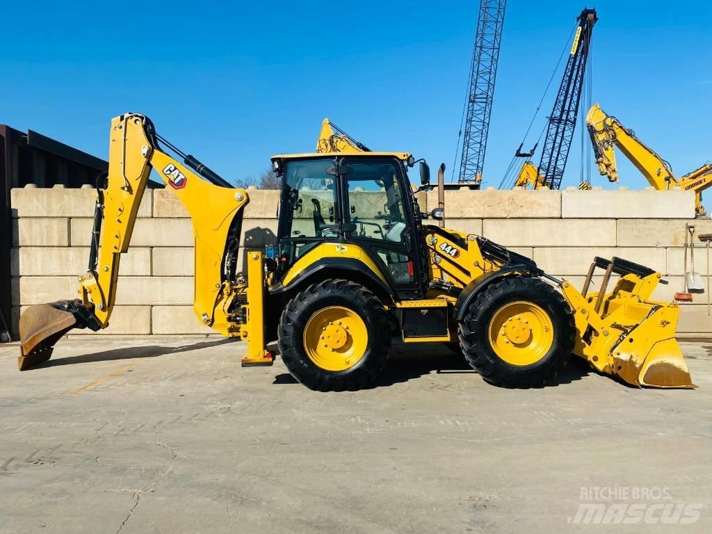 CAT 444  4x4 백호로더