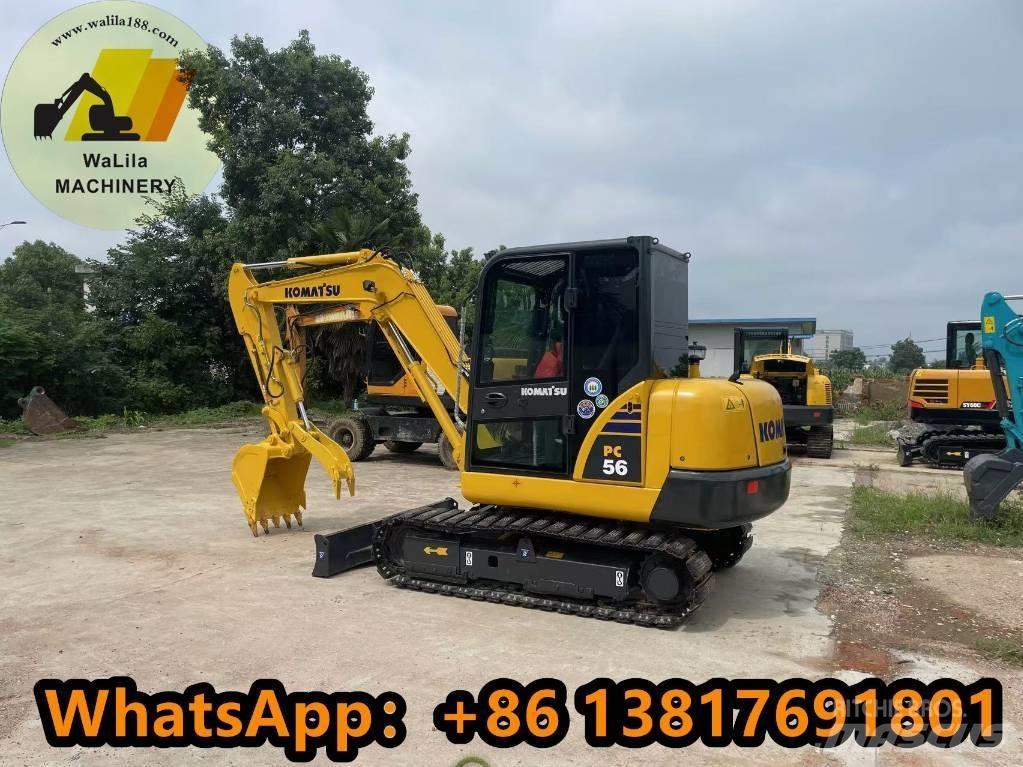 Komatsu PC 56-7 소형 굴삭기 7톤 미만