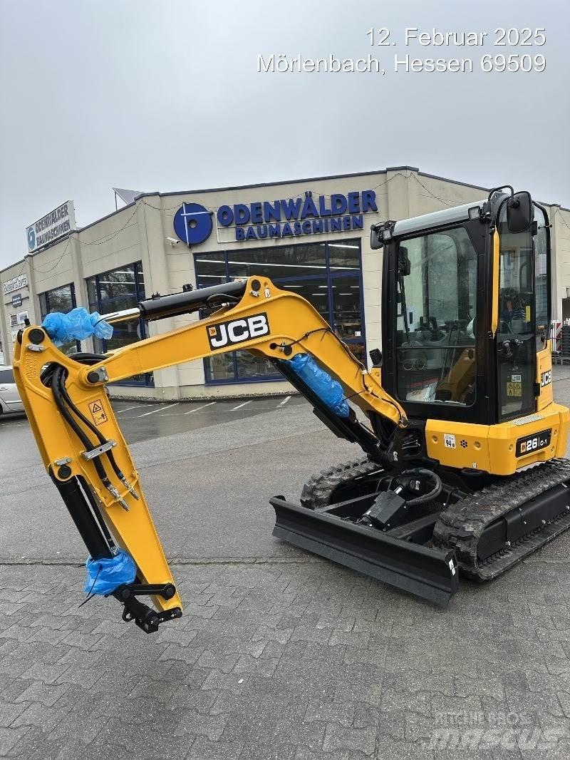 JCB 26C-1 소형 굴삭기 7톤 미만