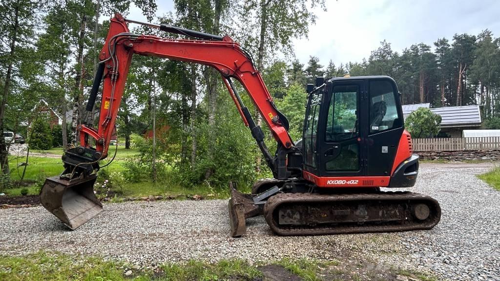 Kubota KX 080-4 CX 중형굴삭기 7톤-28톤