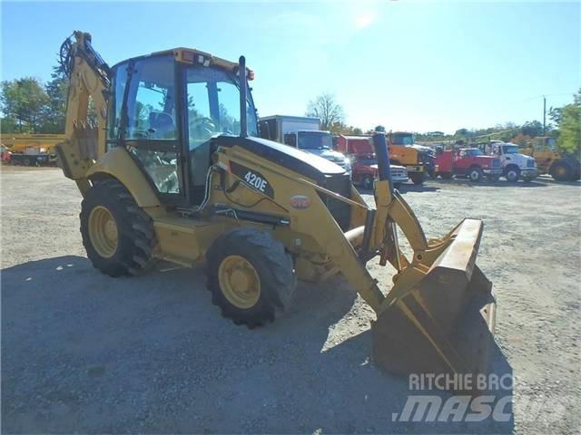 CAT 420 E 백호로더