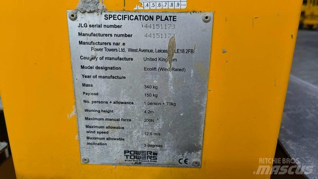 JLG Ecolift 고소작업대