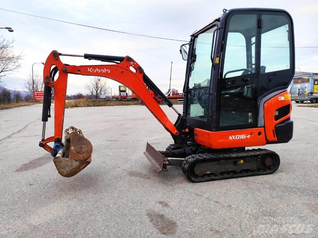 Kubota KX 016-4 소형 굴삭기 7톤 미만