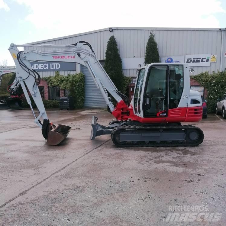 Takeuchi TB290 중형굴삭기 7톤-28톤