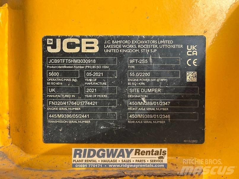 JCB 9FT-2s5 건설현장 덤프트럭