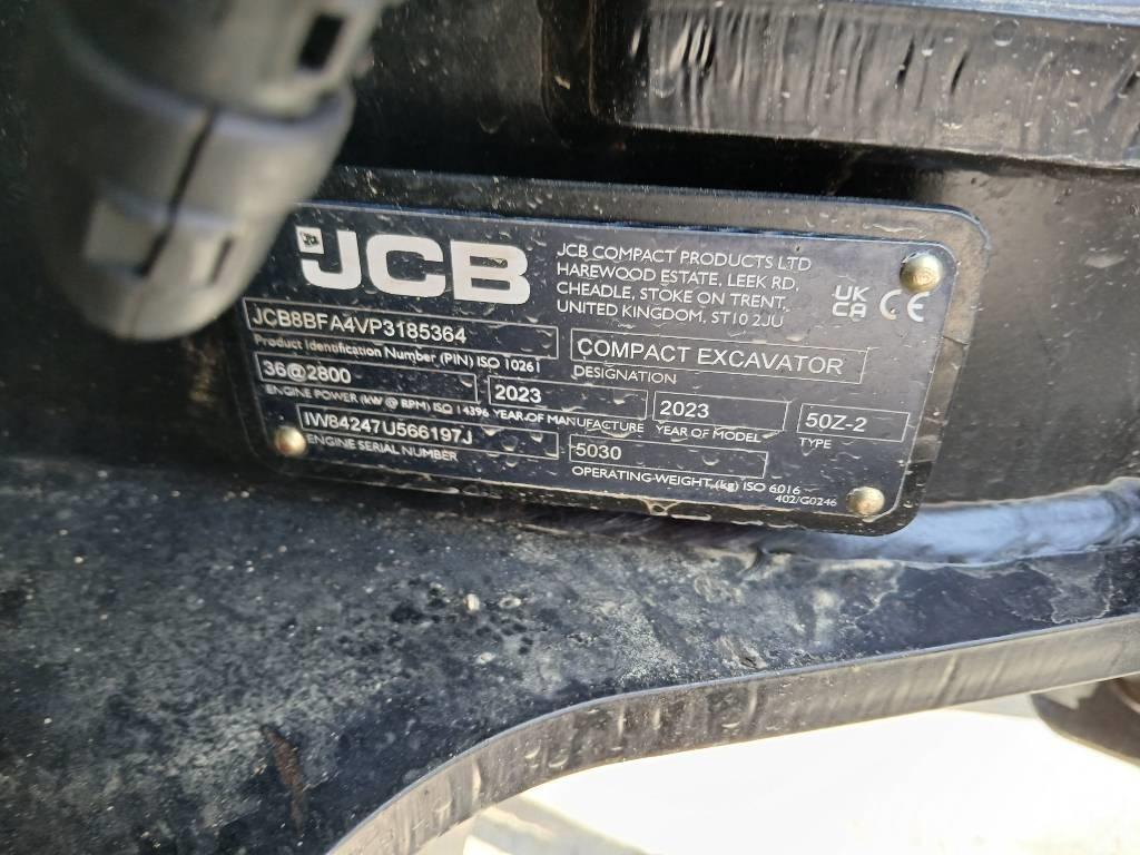 JCB 50 Z-2 소형 굴삭기 7톤 미만