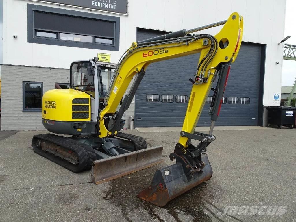 Wacker Neuson 6003 소형 굴삭기 7톤 미만