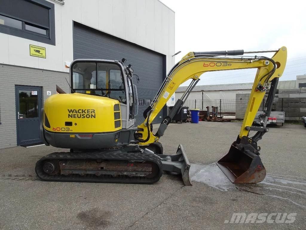 Wacker Neuson 6003 소형 굴삭기 7톤 미만