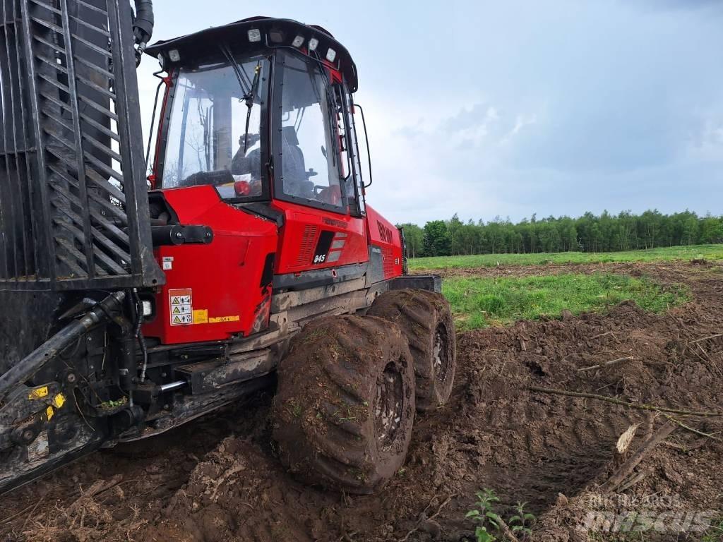 Komatsu 845 원목 포워더
