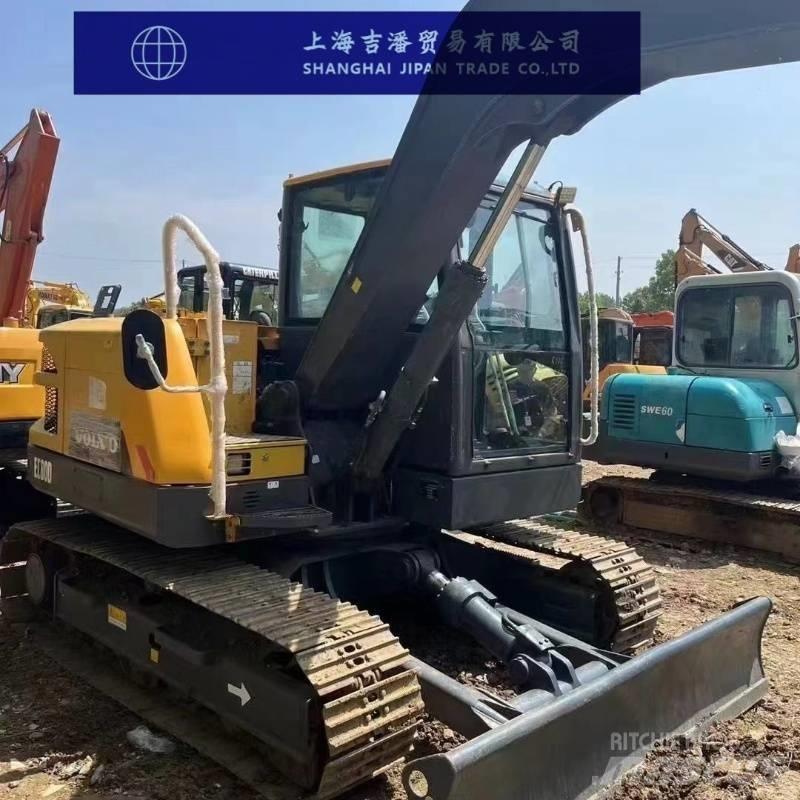 Volvo EC 80D 소형 굴삭기 7톤 미만