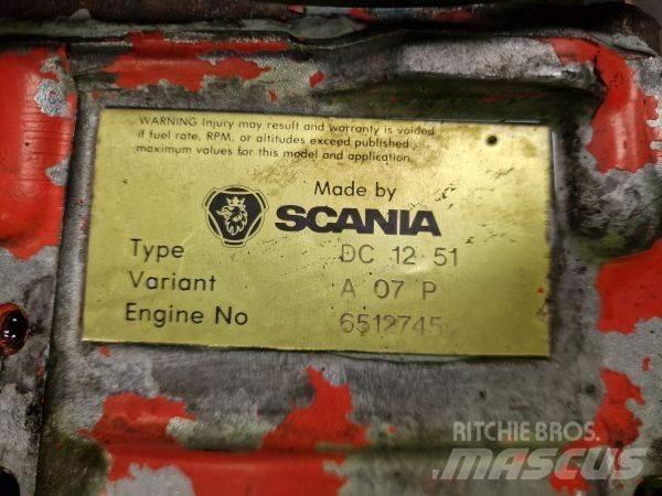 Scania DC12 51A 엔진
